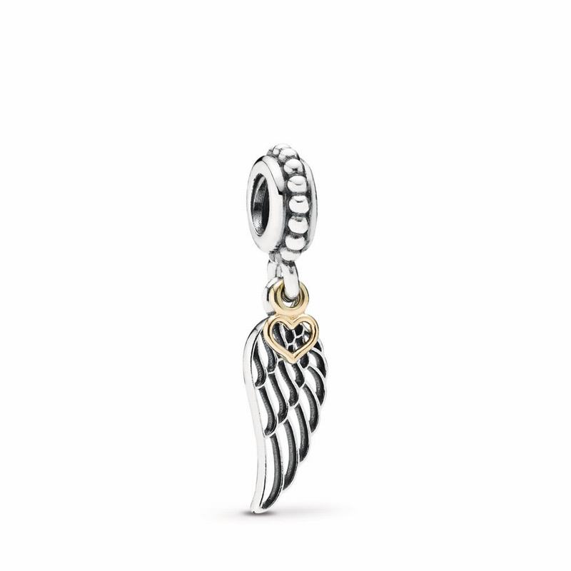 Pandora Love & Guidance Dangle Charm - Two Tone - Canada | EQ4297LM